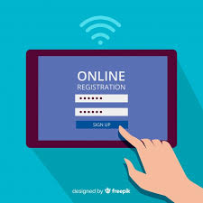Register with our service online