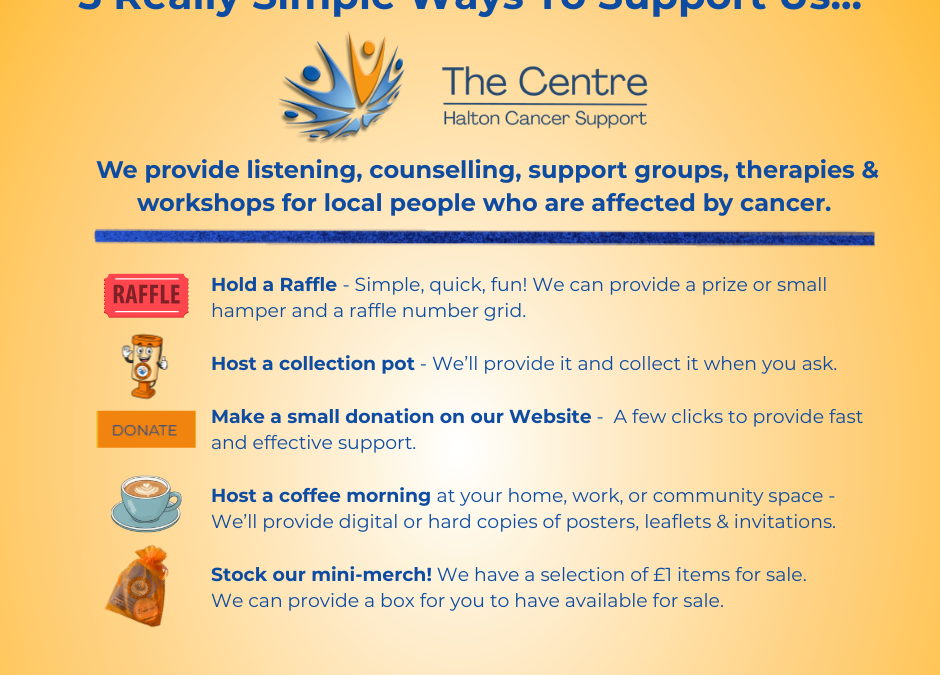 Five ways to support us
